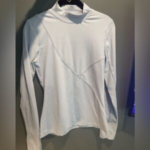 Women's Nike Light Purple Long Sleeve Hypercool Top